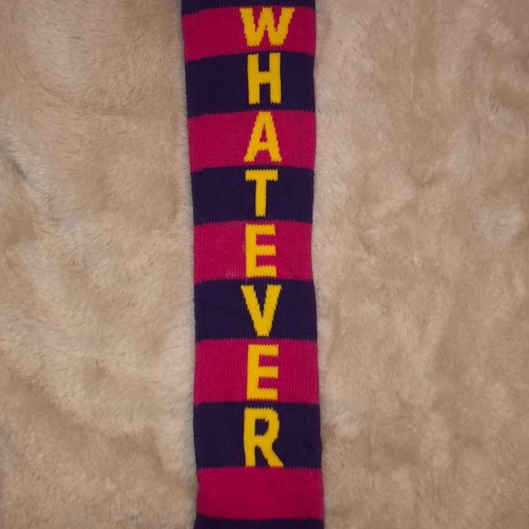 Clueless style “WHATEVER” Socks - Picture 3 of 3